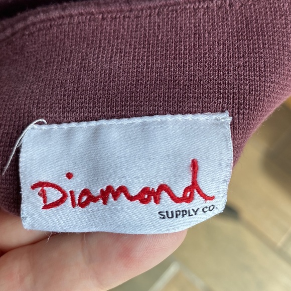 DIAMOND EVERYTHING WOMENS SWEATSHIRT Size M - Picture 4 of 6